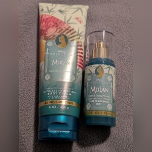 Disney Princess Mulan Hydration Body Cream & Fragrance Mist